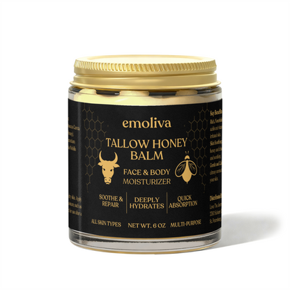 Tallow Body Balm With Manuka Honey & Chamomile