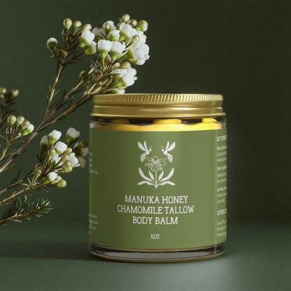 Manuka Honey Chamomile Tallow Body Balm