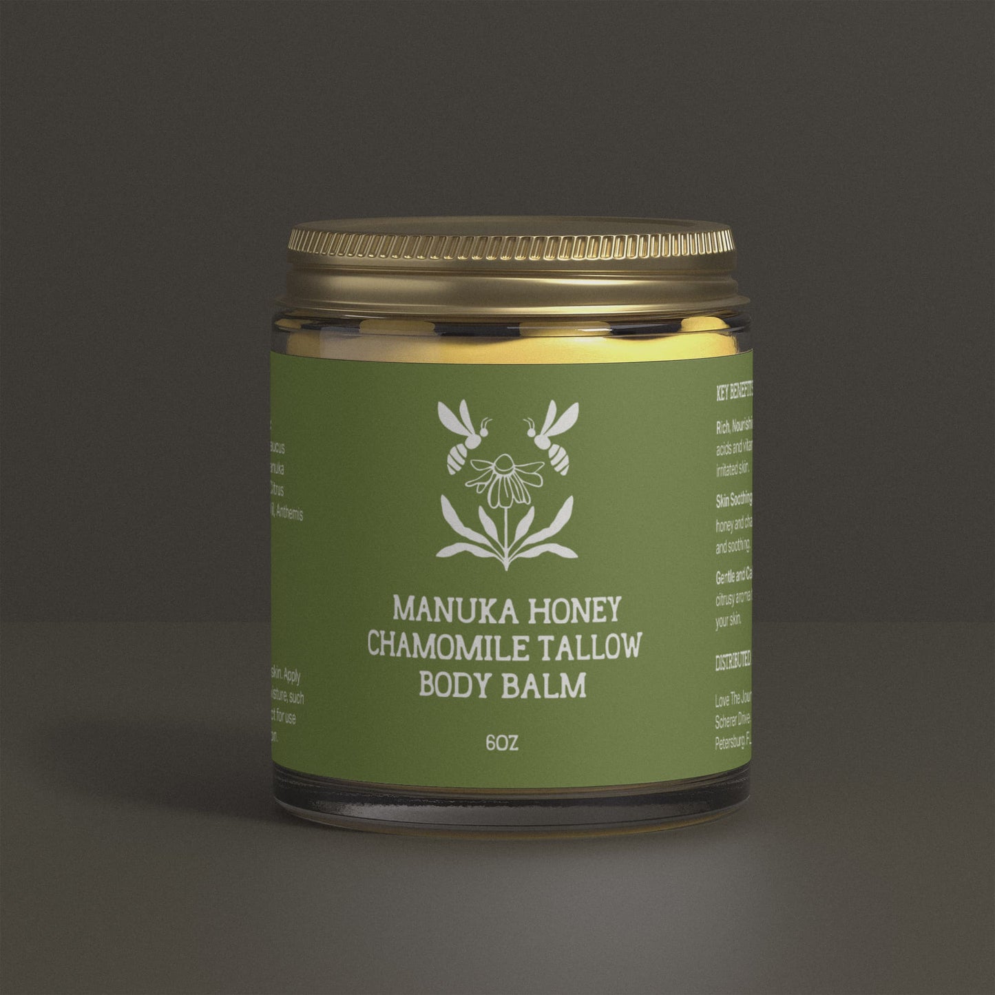 Manuka Honey Chamomile Tallow Body Balm
