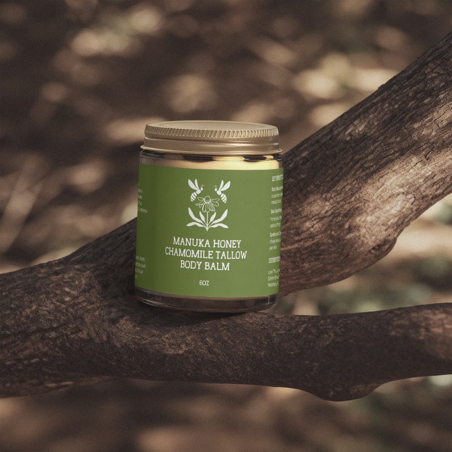Manuka Honey Chamomile Tallow Body Balm