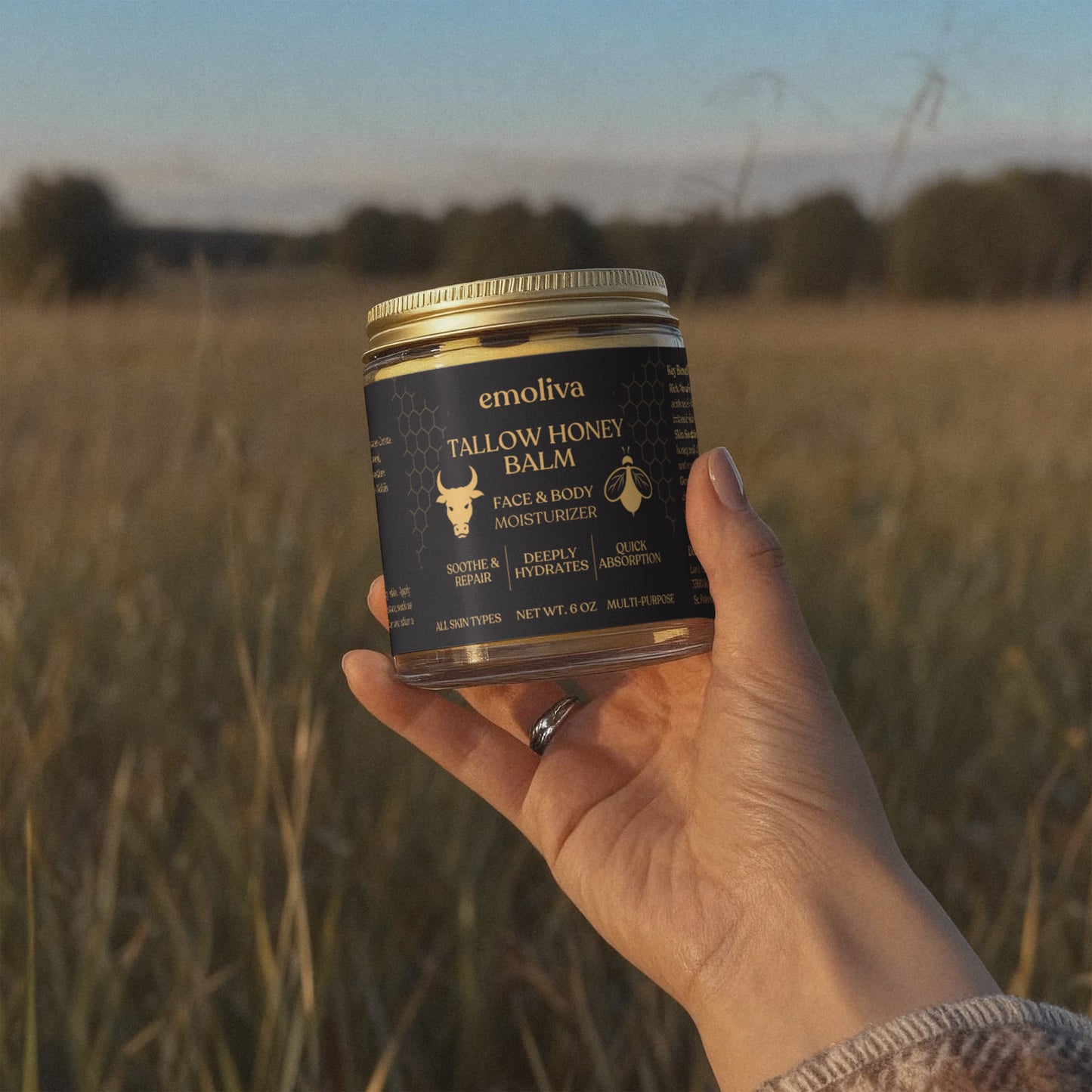 Tallow Body Balm With Manuka Honey & Chamomile