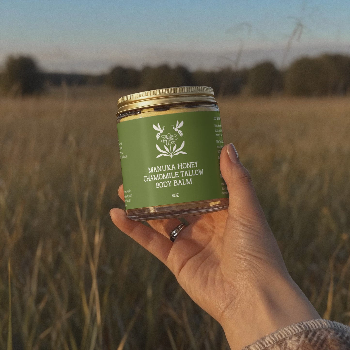 Manuka Honey Chamomile Tallow Body Balm