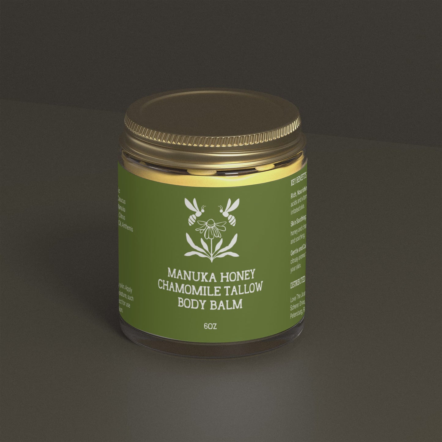 Manuka Honey Chamomile Tallow Body Balm