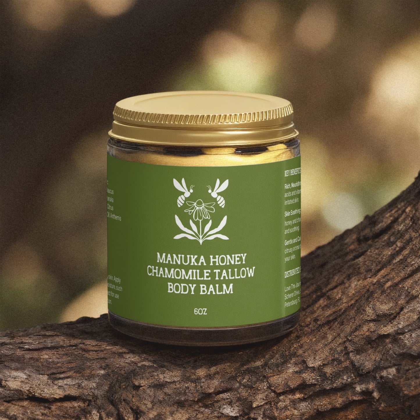 Manuka Honey Chamomile Tallow Body Balm