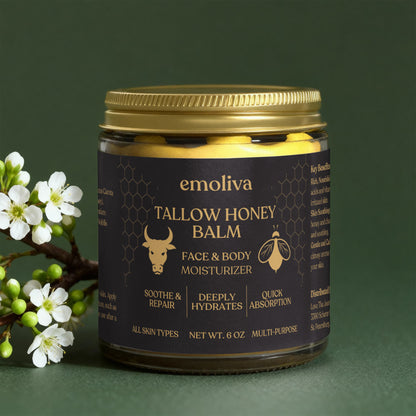 Tallow Body Balm With Manuka Honey & Chamomile