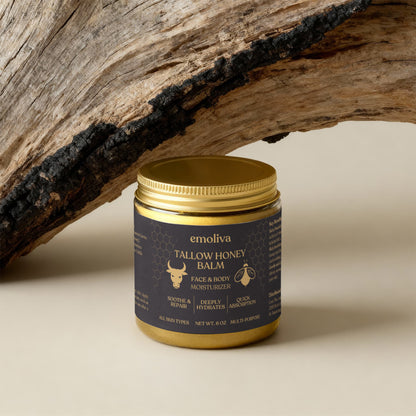 Tallow Body Balm With Manuka Honey & Chamomile