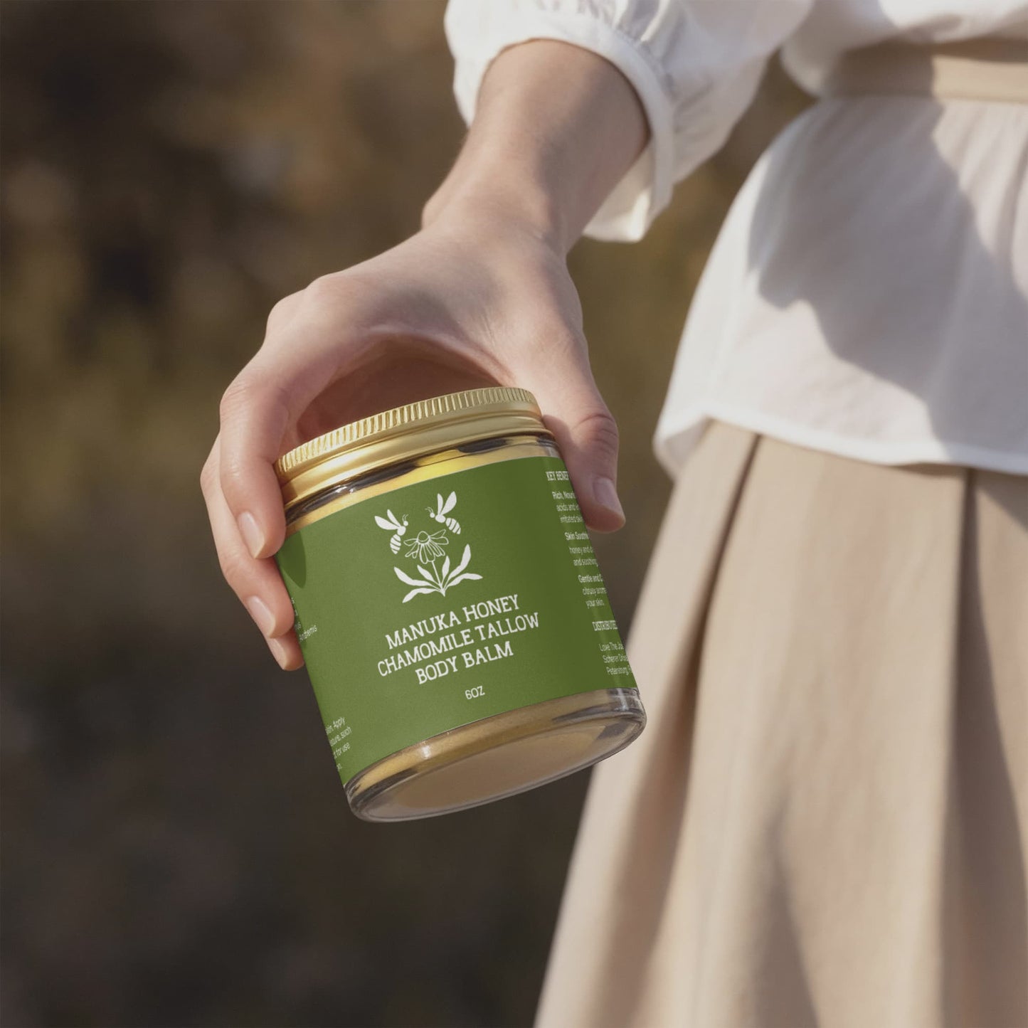 Manuka Honey Chamomile Tallow Body Balm