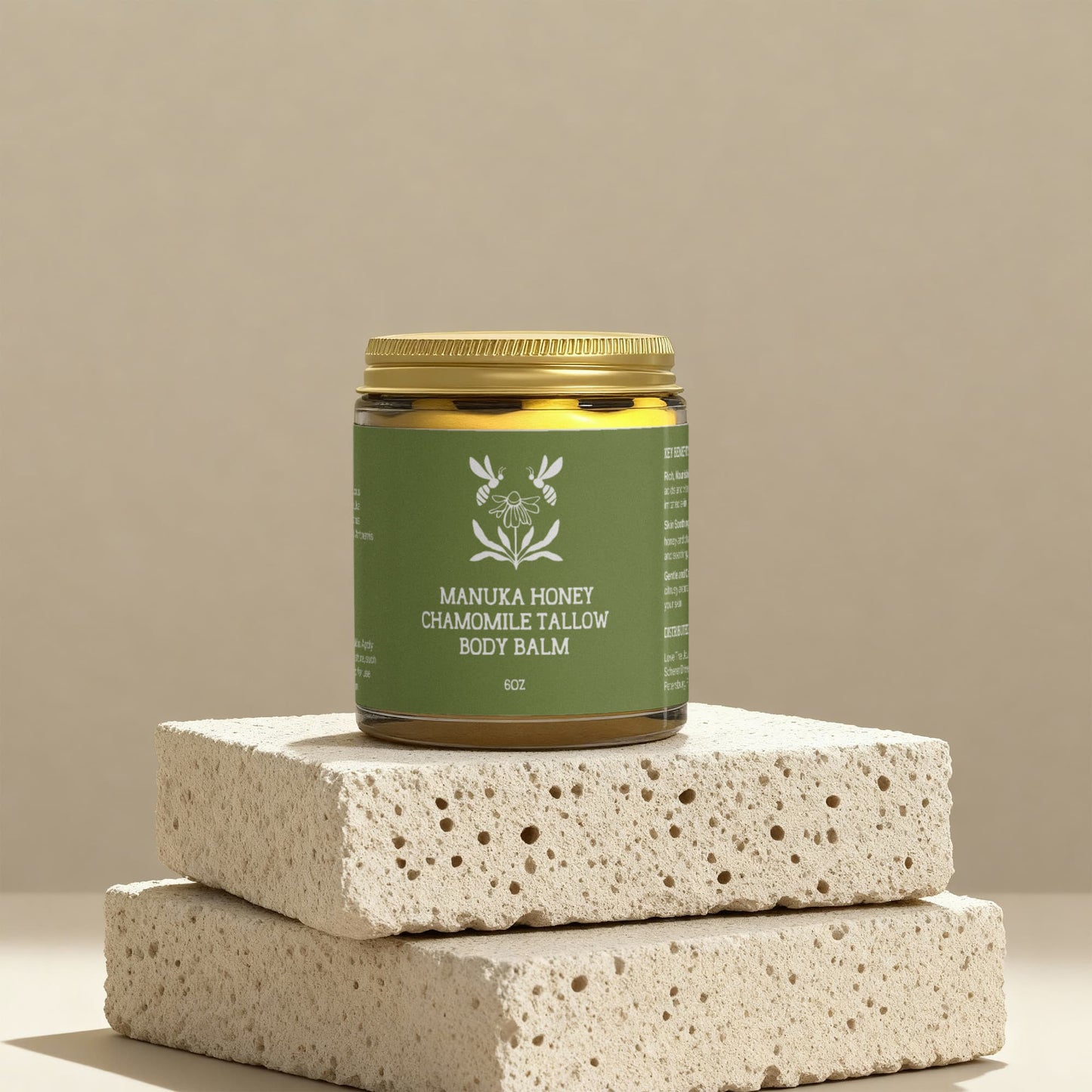 Manuka Honey Chamomile Tallow Body Balm
