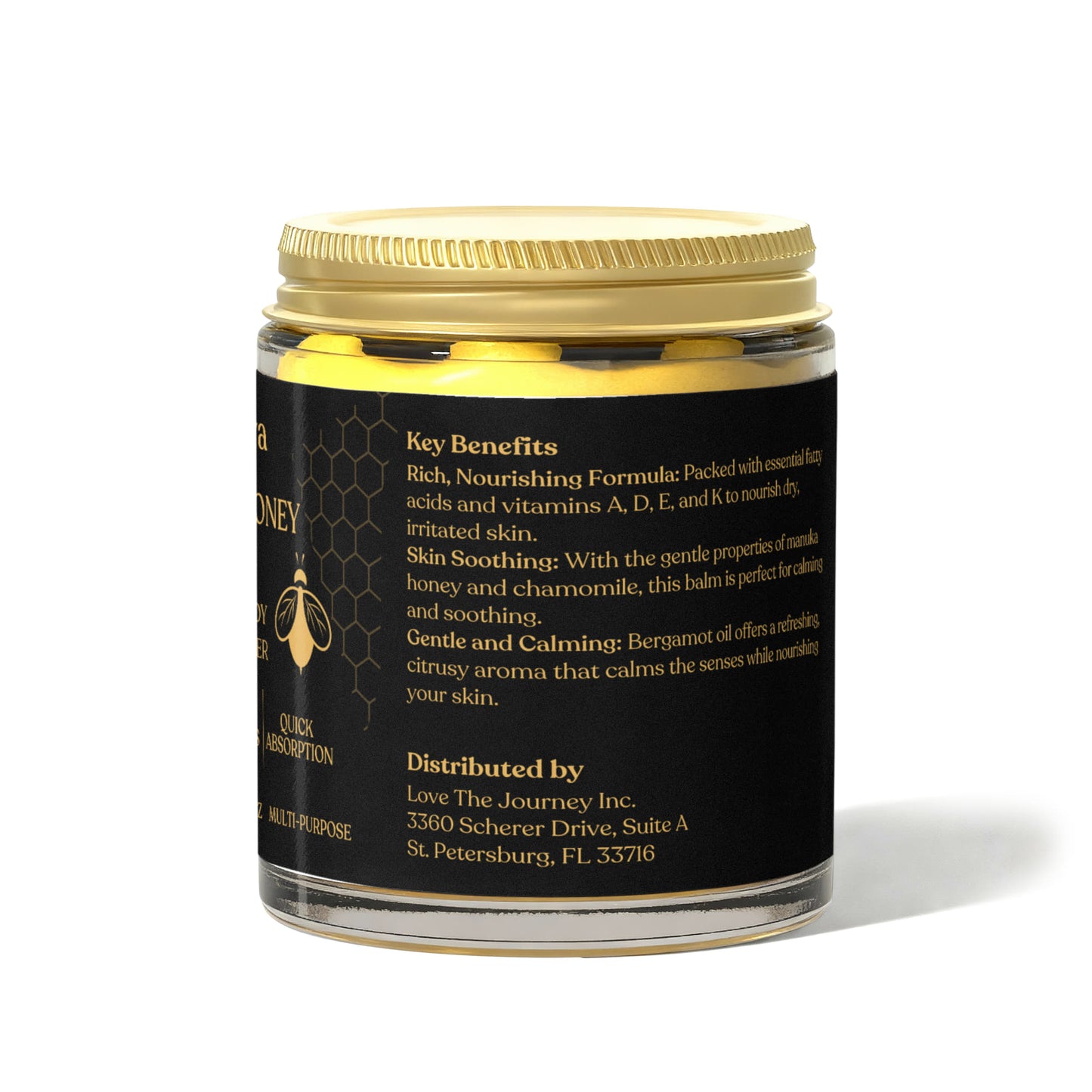 Tallow Body Balm With Manuka Honey & Chamomile
